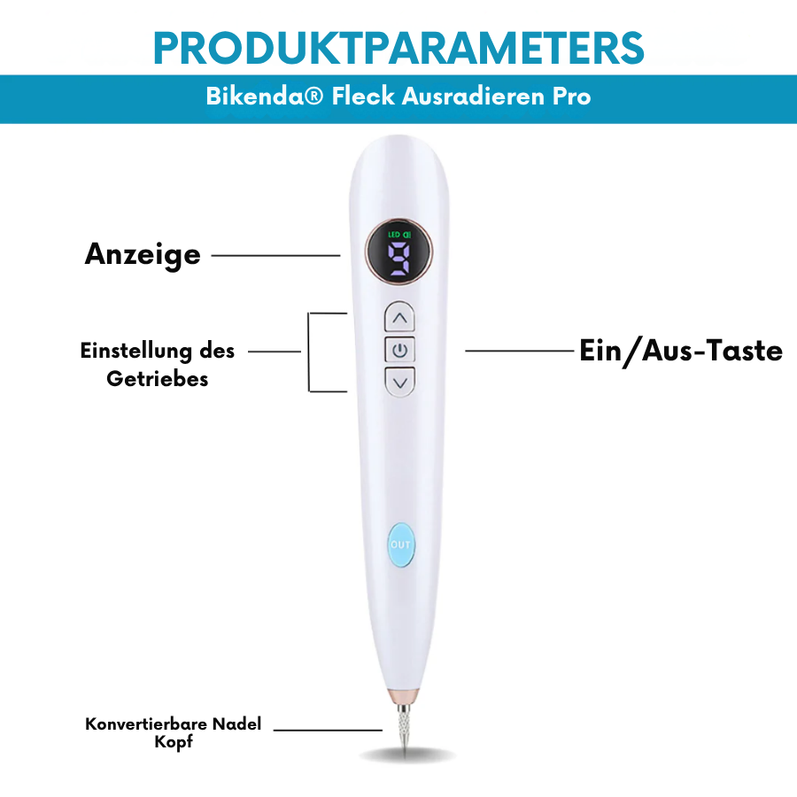 Bikenda® Heimgebrauch CO2 Laser-Schuss Ausradieren Pro