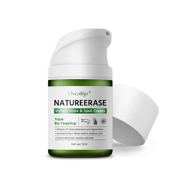 ✅ Offizieller Laden: Oveallgo® NatureErase Sofort Maulwurf & Flecken-Creme