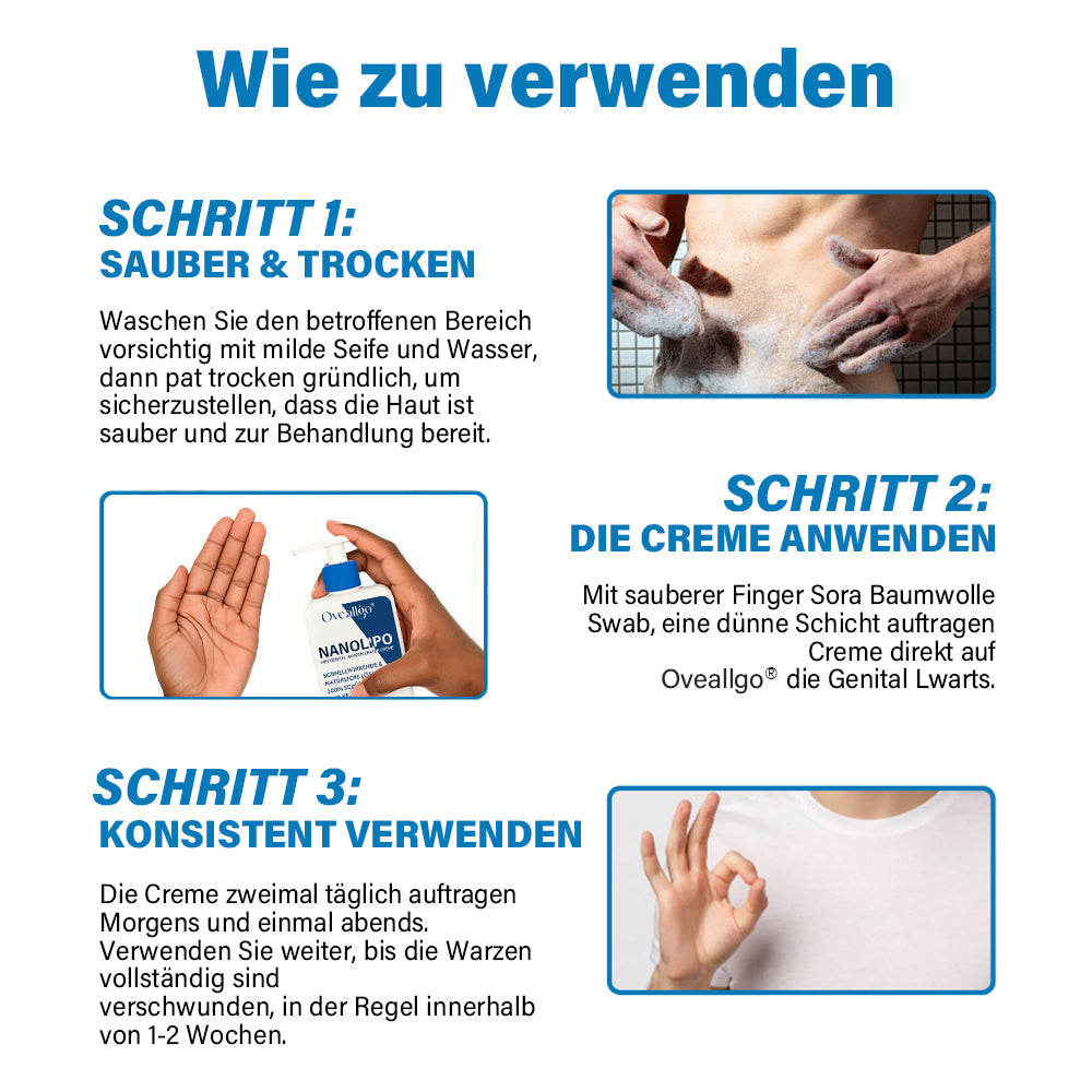 Oveallgo® NanoLipo HPV Genital warzen-Eraser creme Plus