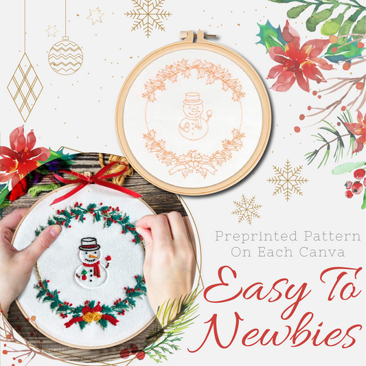 Christmas Embroidery PRO DIY Starter Kit